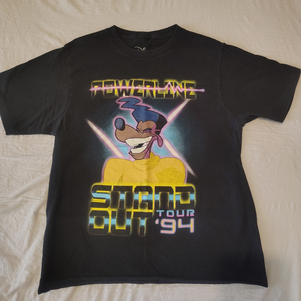 Disney Black Powerline Stand Out Tour '94 Tee